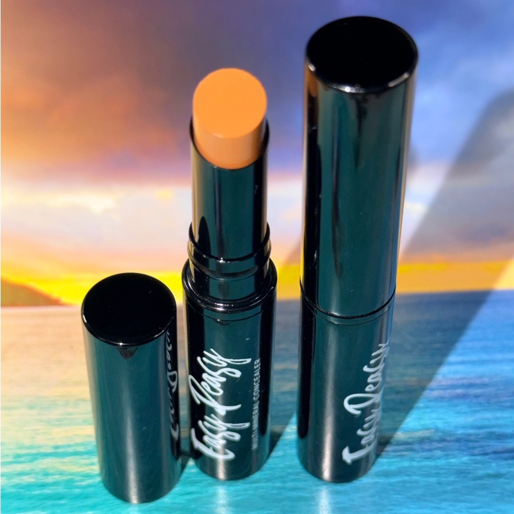 Belle Beauty Easy Peasy Multi-Mineral Concealer Stick Deep Set of 2‎ New